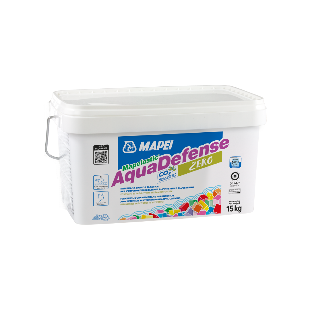 Ελαστική, υγρή μεμβράνη για στεγάνωση Aquadefense Zero Mapelastic 15kg Mapei Ελαστική, υγρή μεμβράνη για στεγάνωση Aquadefense Zero Mapelastic 15kg Mapei