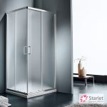 Καμπίνα Ντουζιέρας Starlet Corner Entry 100×80 (97-99 × 77-79) Fabric Chrome CS10080F-100