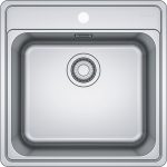 Νεροχύτης κουζίνας ένθετος Inox Franke Bell BCX 610 51 51x51cm – 101.0618.540 min