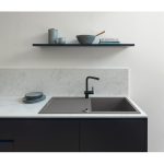 Νεροχύτης κουζίνας ένθετος γρανιτένιος Stone Grey Maris MRG 611 97 97×50cm – 114.0066.570 Franke 3 min