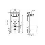 ΚΑΖΑΝΑΚΙ ΕΝΤΟΙΧ. IDEAL STANDARD R009467 PROSys 120
