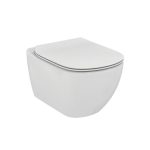 Σετ Λεκάνη IDEAL STANDARD TESI επίτοιχη (κρεμαστή) υψηλής πίεσης με κάλυμμα soft closing Aquablade