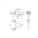ΜΠΑΤΑΡΙΑ ΛΟΥΤΡΟΥ IDEAL STANDARD BC706XG CERAFINE O