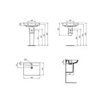 ΝΙΠΤΗΡΑΣ ΕΠΙΤΟΙΧΟΣ 60χ46 IDEAL STANDARD CONNECT AIR E029801