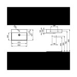 ΝΙΠΤΗΡΑΣ ΕΛΕΥΘ.ΤΟΠΟΘ. 60X42ΕΚ. ΜΕ ΟΠΗ IDEAL STANDARD STRADA K078101
