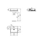 ΝΙΠΤΗΡΑΣ ΕΛΕΥΘ.ΤΟΠΟΘ. 50Χ42ΕΚ. ΜΕ ΟΠΗ IDEAL STANDARD STRADA K081601