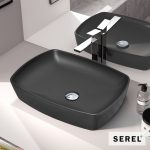 60x44 SEREL BLACK MATT