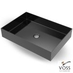 ALDO 55x38 VOSS INOX PVD BLACK BRUSHED
