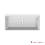 GAIA80 87.5x39.5 SCARABEO WHITE 2