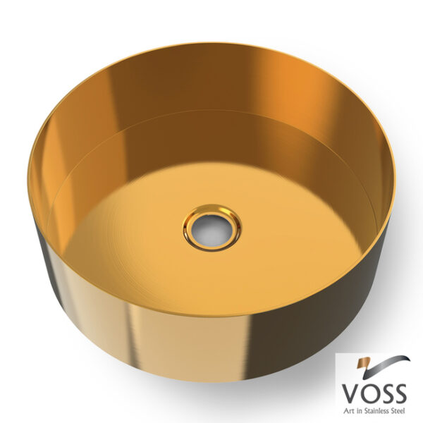 MILO Φ33 VOSS INOX PVD BRUSHED GOLD