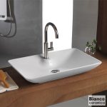RIO 64.4x39.5 1 οπή BIANCO CERAMICA WHITE 1