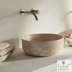 ΜΑΡΜΑΡΙΝΟΣ JETTI Φ39 H.14 FOSSIL BEIGE 2