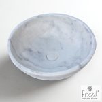 ΜΑΡΜΑΡΙΝΟΣ MOLO Φ45 H.14 FOSSIL Carrara Nuovo