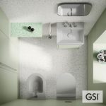 PURA 50 Swirlflush® Cenere με κάλυμμα Slim Soft Close GSI 3