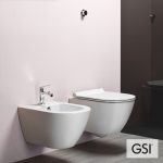 PURA 50 Swirlflush® White Glossy με κάλυμμα Slim Soft Close GSI 2