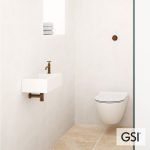 PURA 50 Swirlflush® White Matt με κάλυμμα Slim Soft Close GSI 2