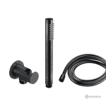 Παροχή νερού με τηλέφωνο και σπιράλ ΜΑΥΡΟ