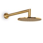 Ντους Brass Φ225εκ. με μπράτσο τοίχου ΧΡΥΣΟ