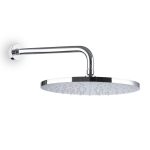 Ντους Φ20εκ. με μπράτσο τοίχου CHROME