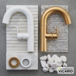 ΜΠΑΤ.ΝΙΠΤ. SLIM VICARIO BRUSHED GOLD 2