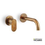 .ΝΙΠΤ. ΤΟΙΧΟΥ SLIM VICARIO NATURAL BRASS
