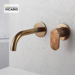 .ΝΙΠΤ. ΤΟΙΧΟΥ SLIM VICARIO NATURAL BRASS 2