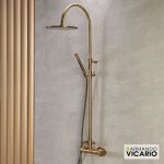 .ΝΤΟΥΖΕΠΕΚΤ.ΚΟΛΩΝΑΚΕΦΑΛΗ SLIM VICARIO ANTIQUE BRASS