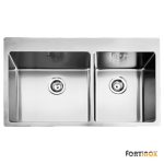 SQUADRO 86x50.5 FORTINOX INOX ΛΕΙΟ