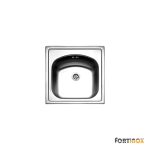 VALLEY 44.5x44.5 FORTINOX INOX ΛΕΙΟ