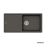 κουζίνας γρανίτη 100x50εκ. cristalite element χρώμα asphalt