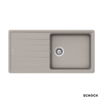 κουζίνας γρανίτη 100x50εκ. cristalite element χρώμα concrete