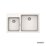 κουζίνας γρανίτη 86x50εκ. cristadur mono χρώμα polaris