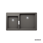 κουζίνας γρανίτη 86x50εκ. cristadur mono χρώμα silverstone