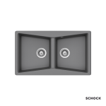 κουζίνας γρανίτη 86x50εκ. cristalite city χρώμα croma