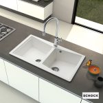 κουζίνας γρανίτη 86x50εκ. cristalite city χρώμα superwhite 1