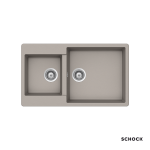 κουζίνας γρανίτη 86x50εκ. cristalite element χρώμα concrete