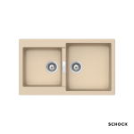 κουζίνας γρανίτη 86x50εκ. cristalite manhattan χρώμα moonstone