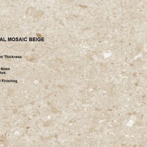 CANDIA NEUTRAL MOSAIC BEIGE 60X120 MAT RET 1