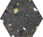 hexa tritato negro 23x27 3