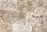 Τραβερτίνο Γαία Honed Unfilled 40,6×61cm από φυσικό τραβερτίνη σε μπεζ και καφέ αποχρώσεις για δάπεδα και επενδύσεις τοίχων.