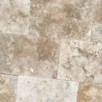 Τραβερτίνο Γαία Honed Unfilled 40,6×61cm από φυσικό τραβερτίνη σε μπεζ και καφέ αποχρώσεις για δάπεδα και επενδύσεις τοίχων.