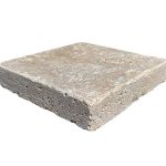 Κυβόλιθος Τραβερτίνο Αντίκ 15,25x15,25x3cm 2