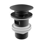 βαλβιδα click clack 65mm μαυρη ματ A5054012NB