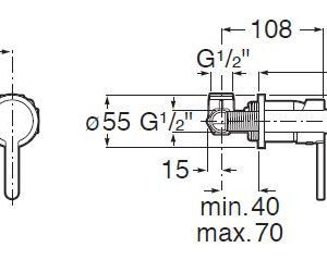 εντοιχ μπαταρια νιπτηρα carelia 04 02 826 2