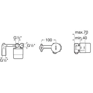 εσωτ τμημα εντοιχ μπαταρια λευκο ματ cala A5252206B0 2