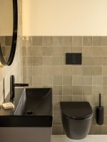 λεκανη επιτοιχη ona roca black matt rimless 2