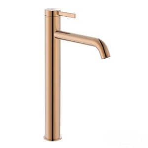 μπαταρια νιπτηρος ψηλη βαλβιδα click clack rose gold ona A5A349ERG0 1