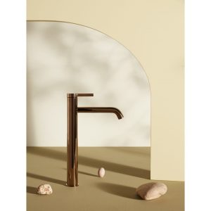 μπαταρια νιπτηρος ψηλη βαλβιδα click clack rose gold ona A5A349ERG0 3