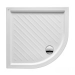 ντουζιερα πορσελανης 80x80 ημικυκλικη roma A374128000 1