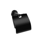 Χαρτοθήκη με καπάκι Sanco Twist Black mat 14317-M116